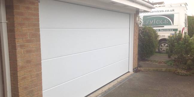 stalen sectionale garagepoort